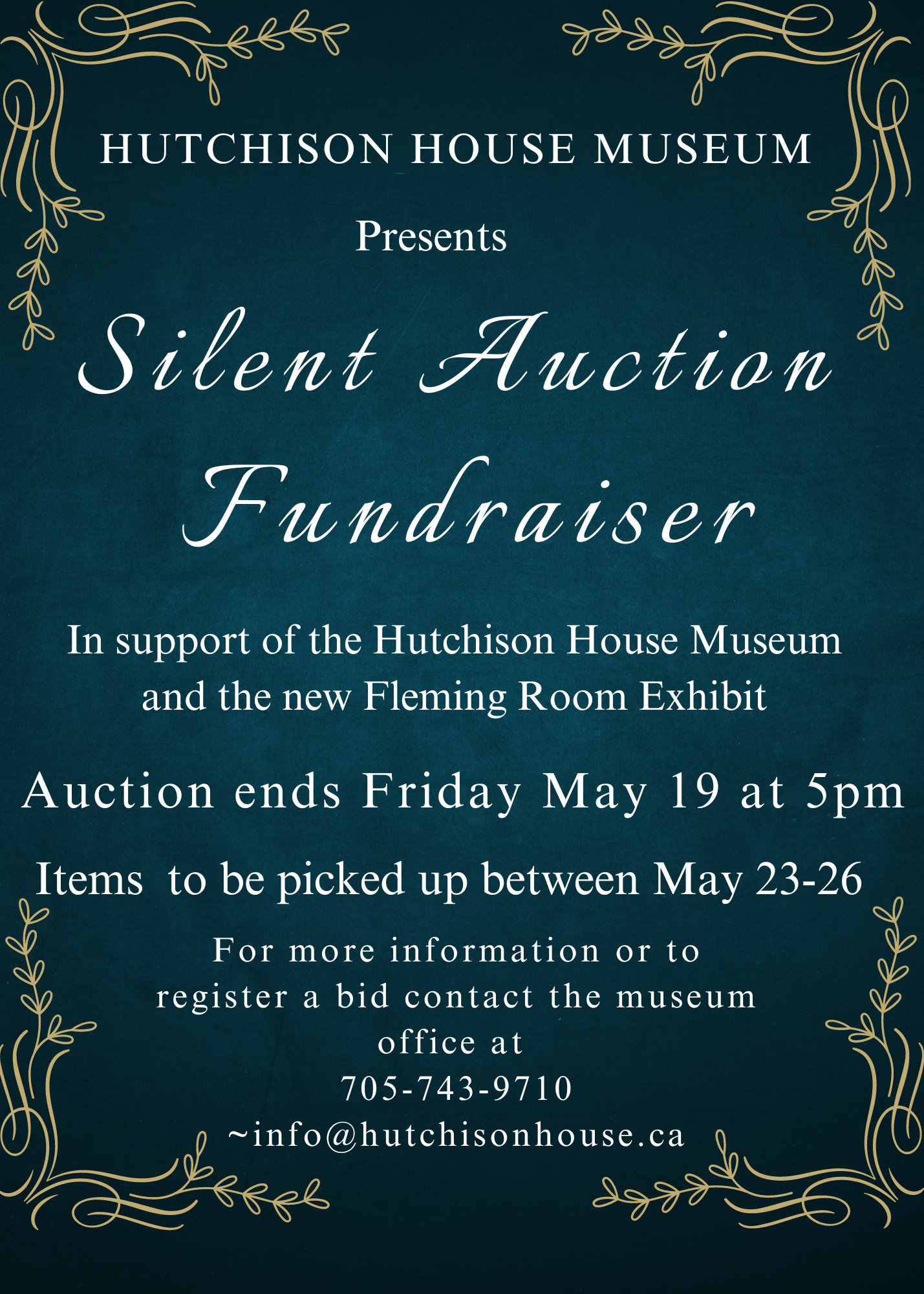 Silent Auction Poster