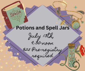 Potion and spell jar